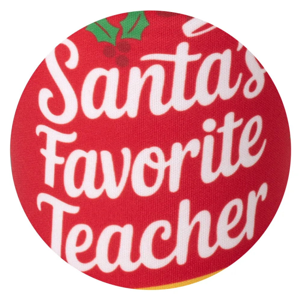 Swig Life Drink Coolies New Sizes!|Santa's Favorite Teacher^Santa's Favorite Teacher Medium Iced Cup Coolie