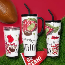 Swig Life Tumblers New Sizes!|Travel Mugs^Saturdays In Athens, GA 40oz Mega Mug -