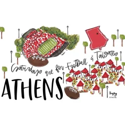 Swig Life Drink Coolies New Sizes!|Gameday^Saturdays in Athens Medium Iced Cup Coolie