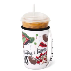Swig Life Drink Coolies New Sizes!|Gameday^Saturdays in Athens Medium Iced Cup Coolie