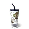 Swig Life Tumblers New Sizes!|Gameday^Saturdays In Auburn, AL 32oz Straw Tumbler -