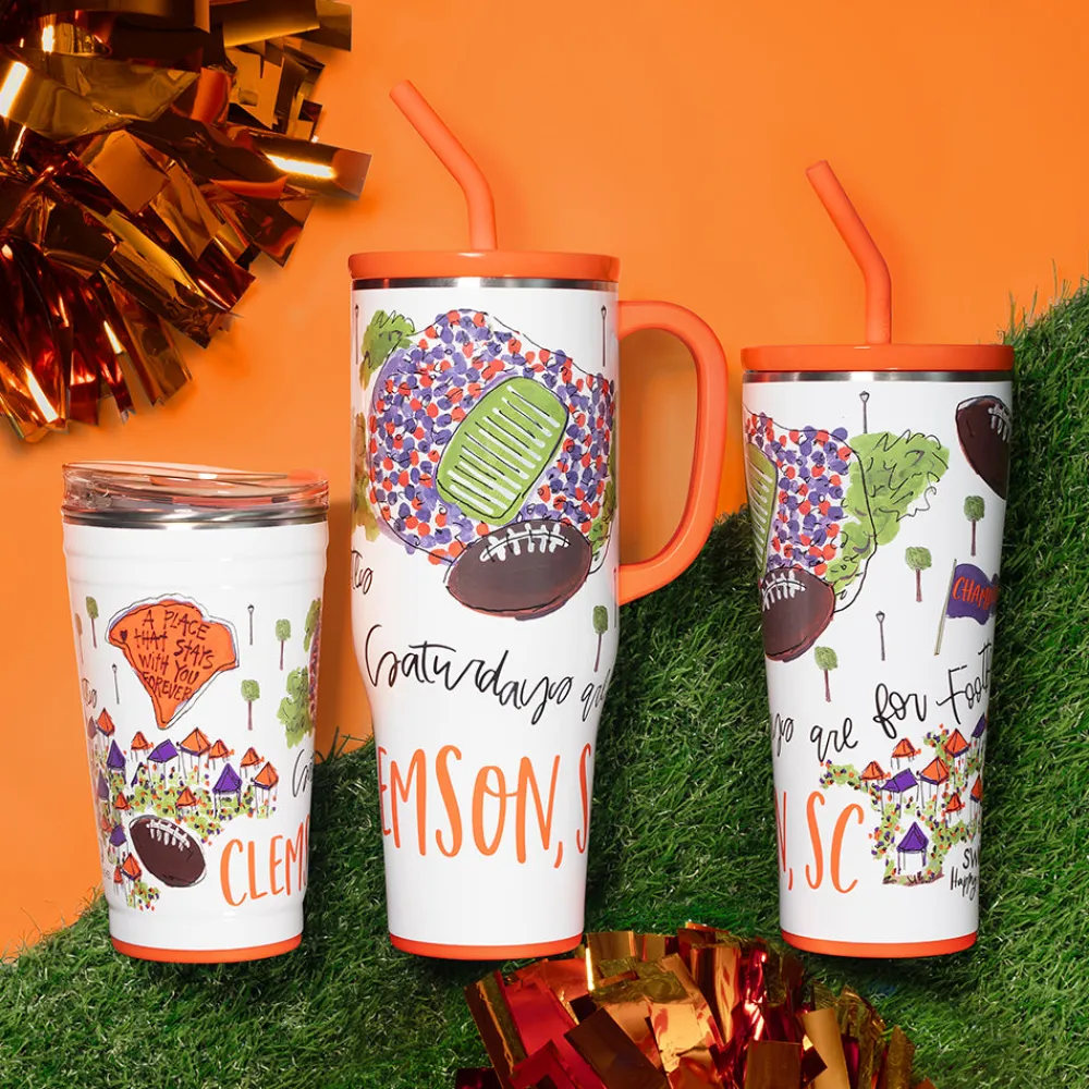 Swig Life Tumblers New Sizes!|Travel Mugs^Saturdays In Clemson, SC 40oz Mega Mug -