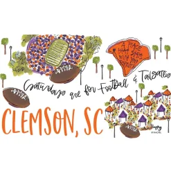 Swig Life Tumblers New Sizes!|Gameday^Saturdays In Clemson, SC 24oz Party Cup -