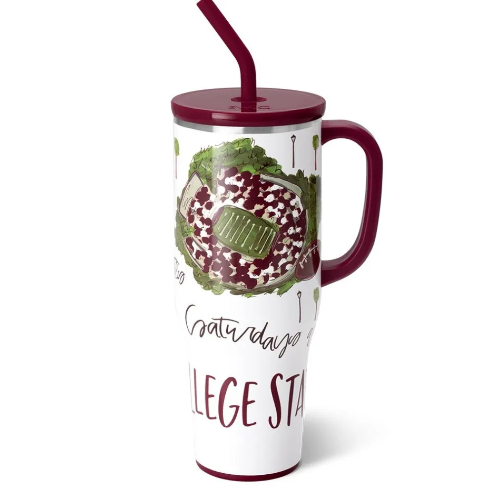 Swig Life Tumblers New Sizes!|Travel Mugs^Saturdays In College Station, TX 40oz Mega Mug -