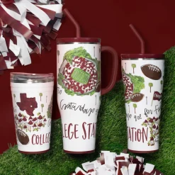Swig Life Tumblers New Sizes!|Travel Mugs^Saturdays In College Station, TX 40oz Mega Mug -