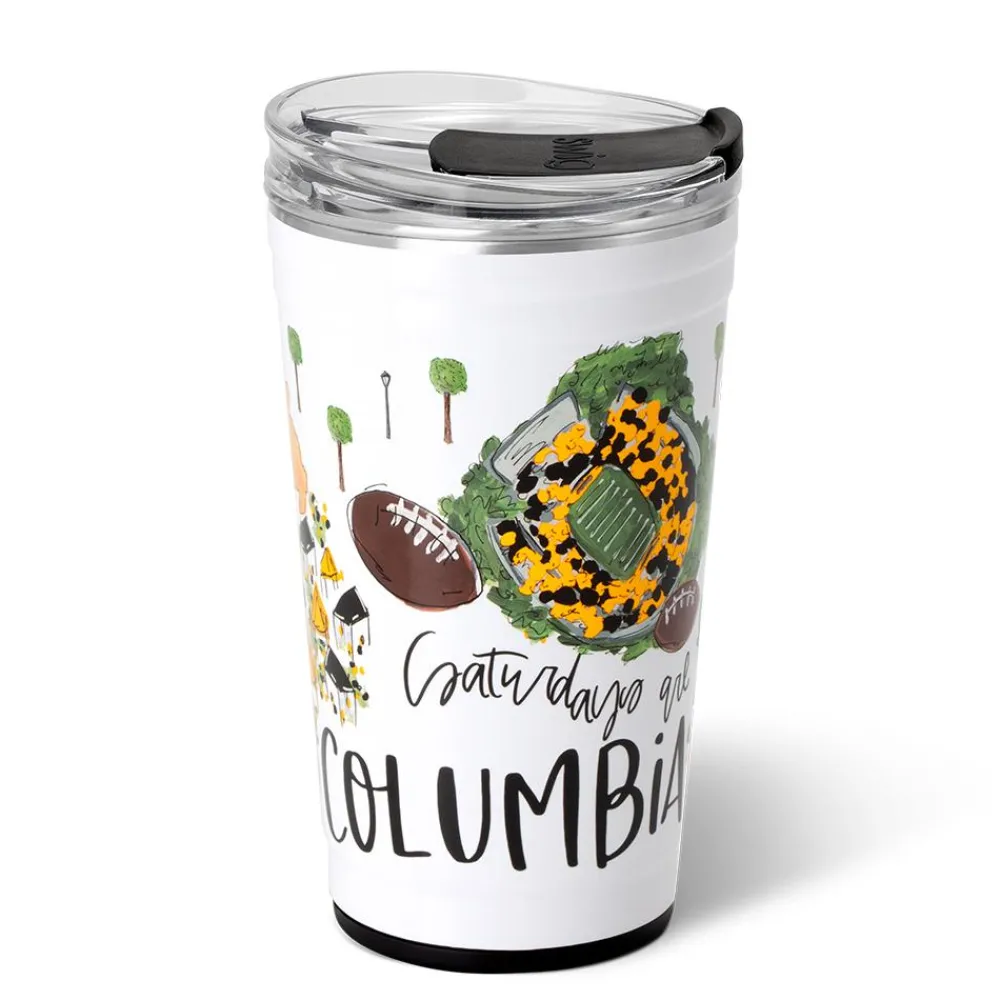 Swig Life Tumblers New Sizes!|Gameday^Saturdays In Columbia, MO 24oz Party Cup -