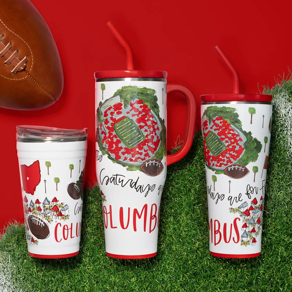 Swig Life Tumblers New Sizes!|Gameday^Saturdays In Columbus, OH 24oz Party Cup -