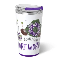 Swig Life Tumblers New Sizes!|Gameday^Saturdays In Fort Worth, TX 24oz Party Cup -