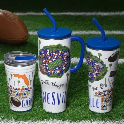 Swig Life Tumblers New Sizes!|Gameday^Saturdays In Gainesville, FL 32oz Straw Tumbler -