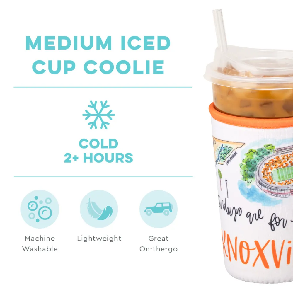 Swig Life Drink Coolies New Sizes!|Gameday^Saturdays in Knoxville Medium Iced Cup Coolie