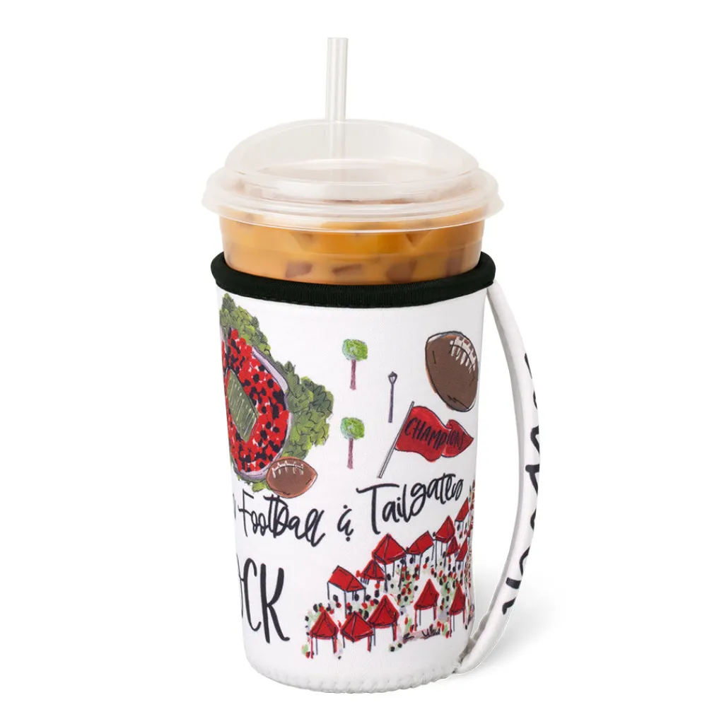 Swig Life Drink Coolies New Sizes!|Gameday^Saturdays in Lubbock Medium Iced Cup Coolie