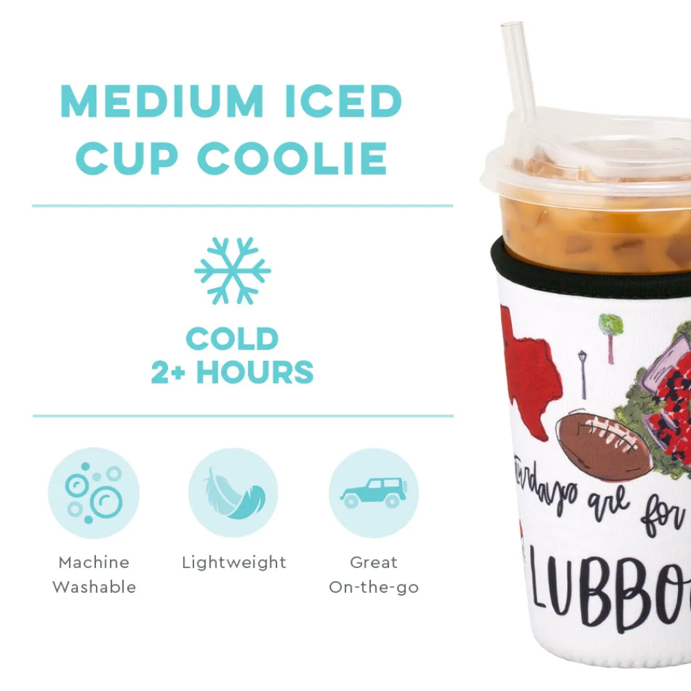 Swig Life Drink Coolies New Sizes!|Gameday^Saturdays in Lubbock Medium Iced Cup Coolie