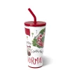 Swig Life Tumblers New Sizes!|Gameday^Saturdays In Norman, OK 32oz Straw Tumbler -