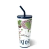 Swig Life Tumblers New Sizes!|Gameday^Saturdays In Oxford, MS 32oz Straw Tumbler -