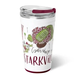 Swig Life Tumblers New Sizes!|Gameday^Saturdays In Starkville, MS 24oz Party Cup -