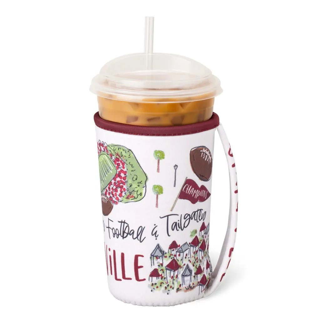 Swig Life Drink Coolies New Sizes!|Gameday^Saturdays in Starkville Medium Iced Cup Coolie