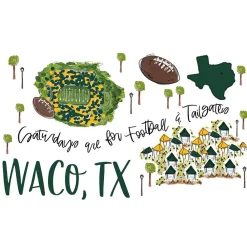 Swig Life Tumblers New Sizes!|Gameday^Saturdays In Waco, TX 24oz Party Cup -