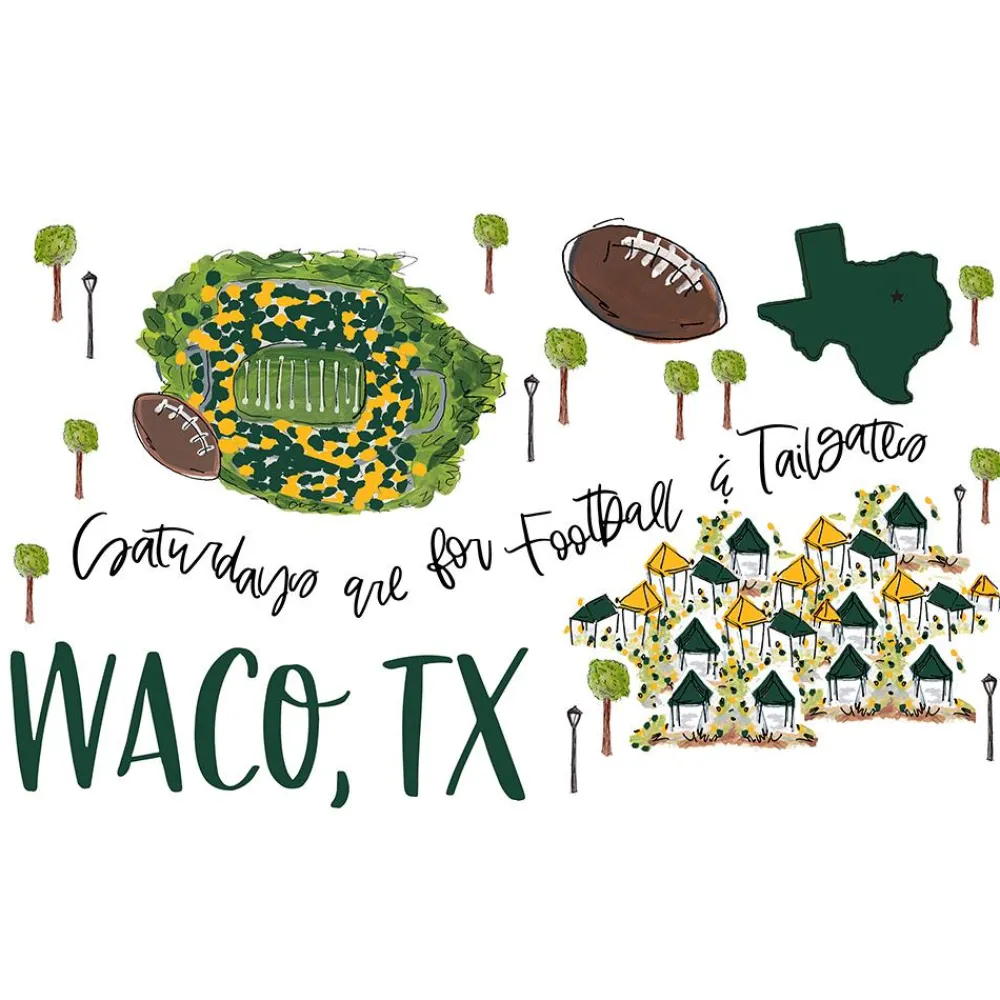 Swig Life Tumblers New Sizes!|Gameday^Saturdays In Waco, TX 24oz Party Cup -