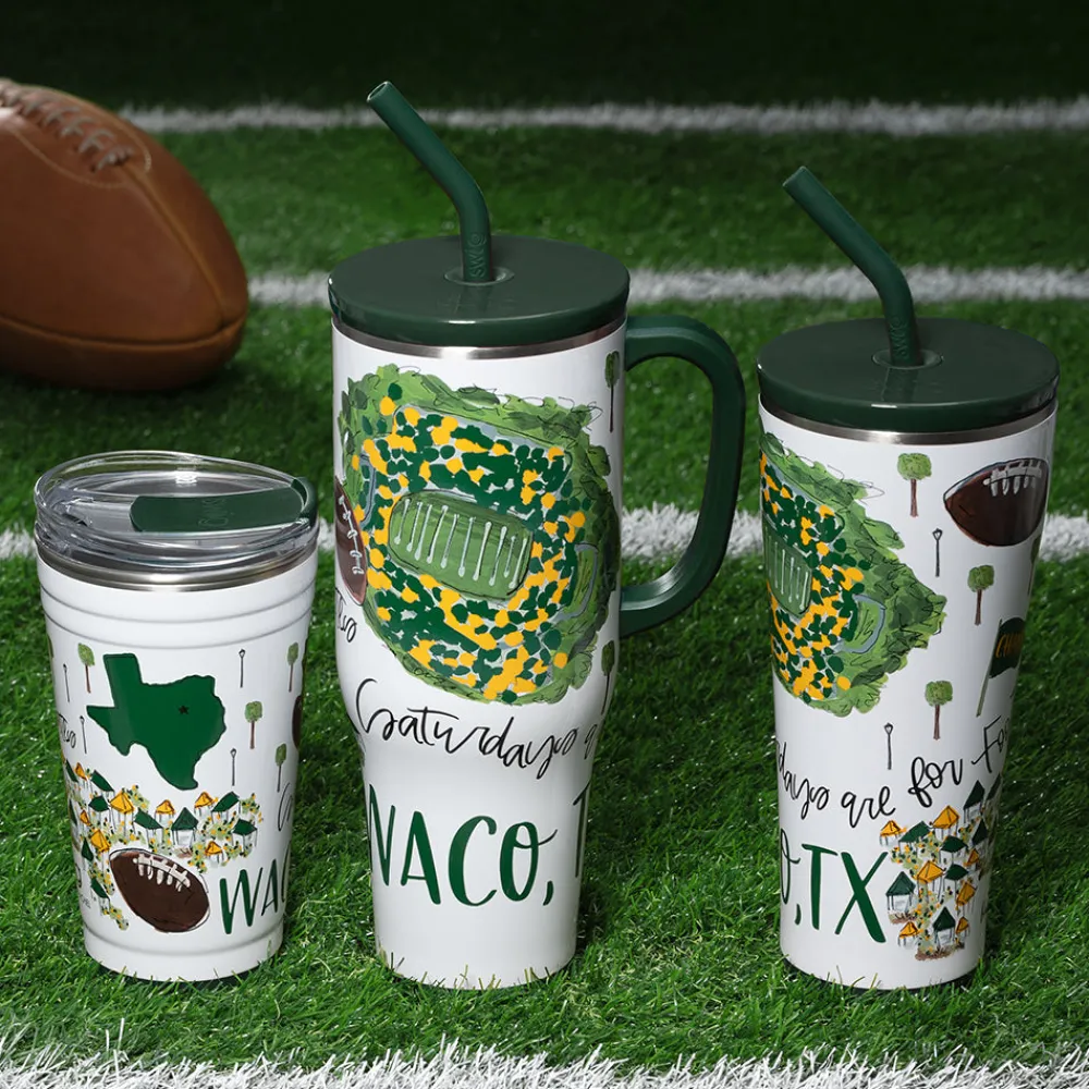 Swig Life Tumblers New Sizes!|Gameday^Saturdays In Waco, TX 24oz Party Cup -