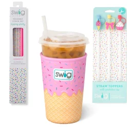 Swig Life Drink Coolies New Sizes!|Scoop There It Is^Scoop There It Is Accessory Bundle