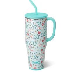 Swig Life Tumblers New Sizes!|Travel Mugs^Scrub Life Mega Mug 40oz