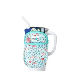 Swig Life Travel Mugs|Drinking Buddies^Scrub Life Mega Mug Pouch