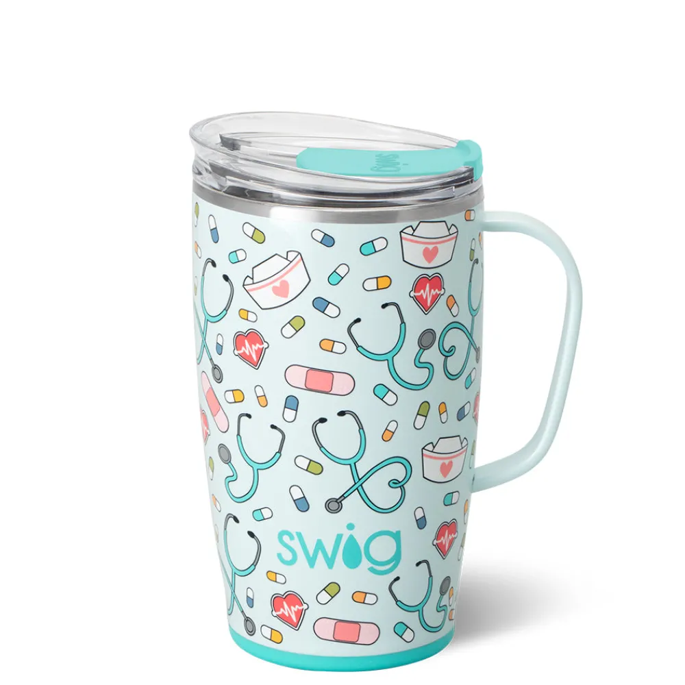 Swig Life Travel Mugs|Scrub Life Best Seller!^Scrub Life Travel Mug 18oz