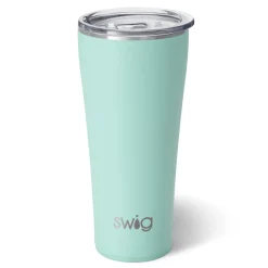 Swig Life Tumblers New Sizes!|Solids^Sea Glass Tumbler 32oz