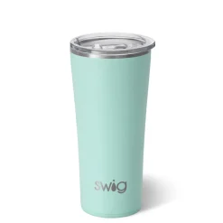 Swig Life Tumblers New Sizes!|Solids^Sea Glass Tumbler 22oz