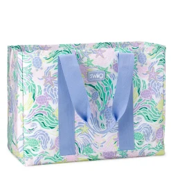 Swig Life Tote Bags New Sizes!|Sea Swirl^Sea Swirl Jumbo Tote Bag