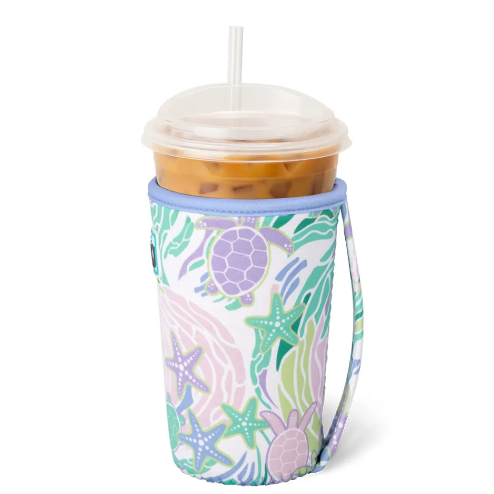 Swig Life Drink Coolies New Sizes!|Sea Swirl^Sea Swirl Medium Iced Cup Coolie