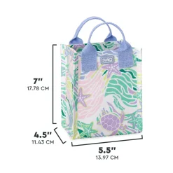 Swig Life Reusable Gift Bags|Sea Swirl^Sea Swirl Mini Reusable Gift Bag