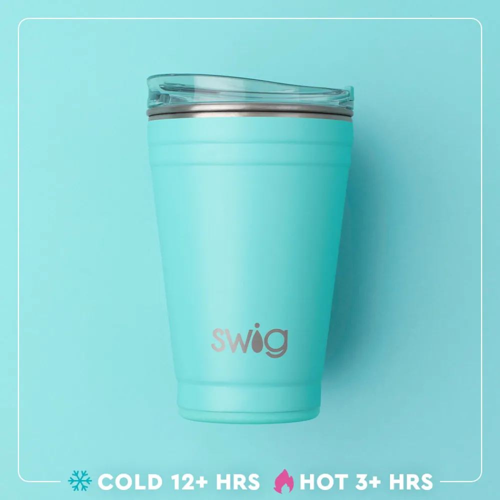 Swig Life Tumblers New Sizes!|Sea Swirl^Sea Swirl Party Cup 18oz