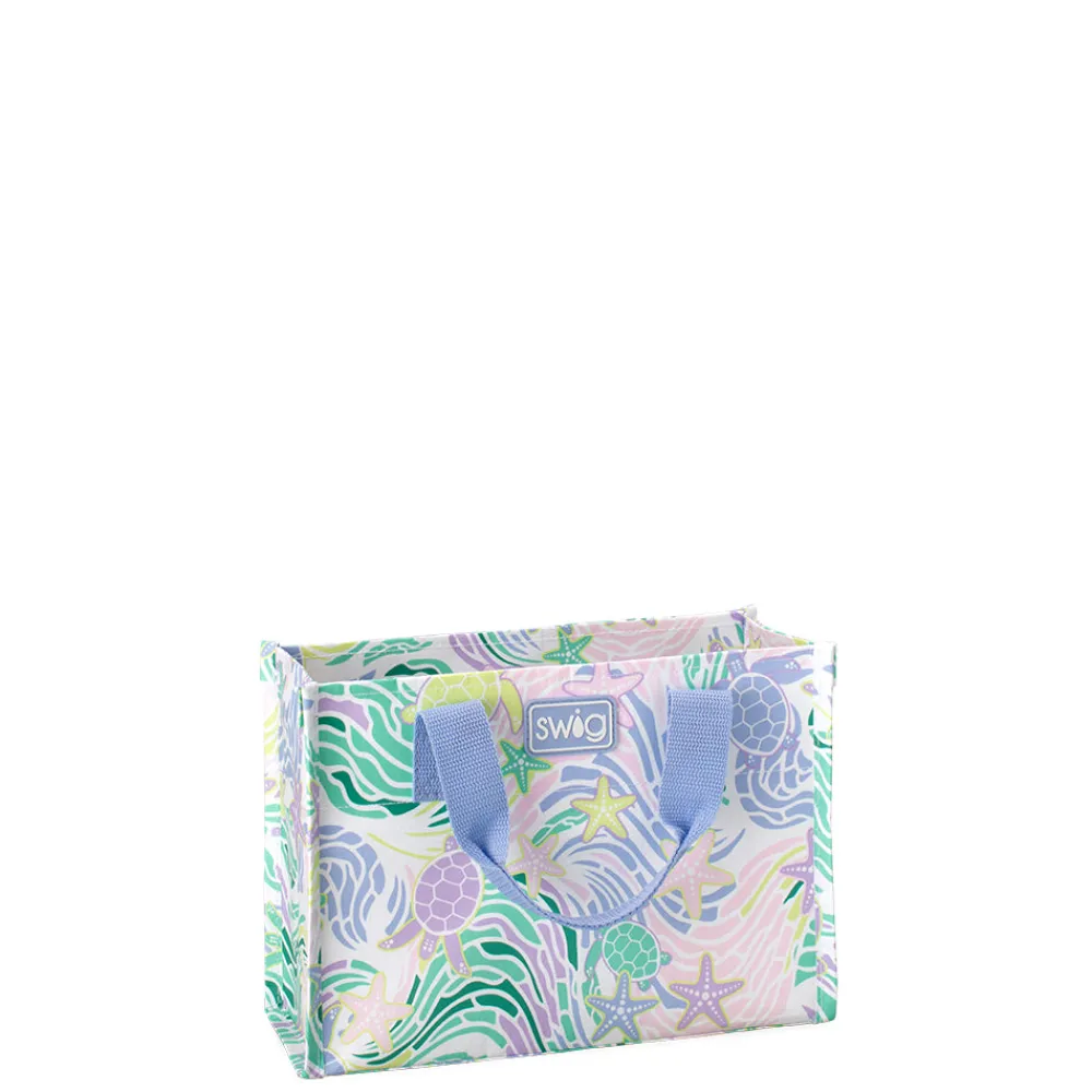 Swig Life Reusable Gift Bags|Sea Swirl^Sea Swirl Small Reusable Gift Bag