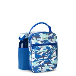 Swig Life Lunchware|Sips For Kids^Shark Fin Boxxi Lunch Bag -