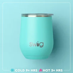 Swig Life Wine + Cocktails|Shell Yeah^Shell Yeah 12oz Stemless Wine Cup -