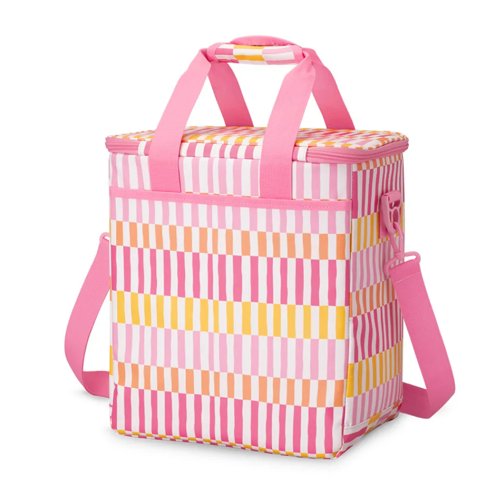 Swig Life Coolers|Sherbet Stripe^Sherbet Stripe Boxxi 24 Cooler