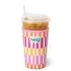 Swig Life Drink Coolies New Sizes!|Sherbet Stripe^Sherbet Stripe Medium Iced Cup Coolie