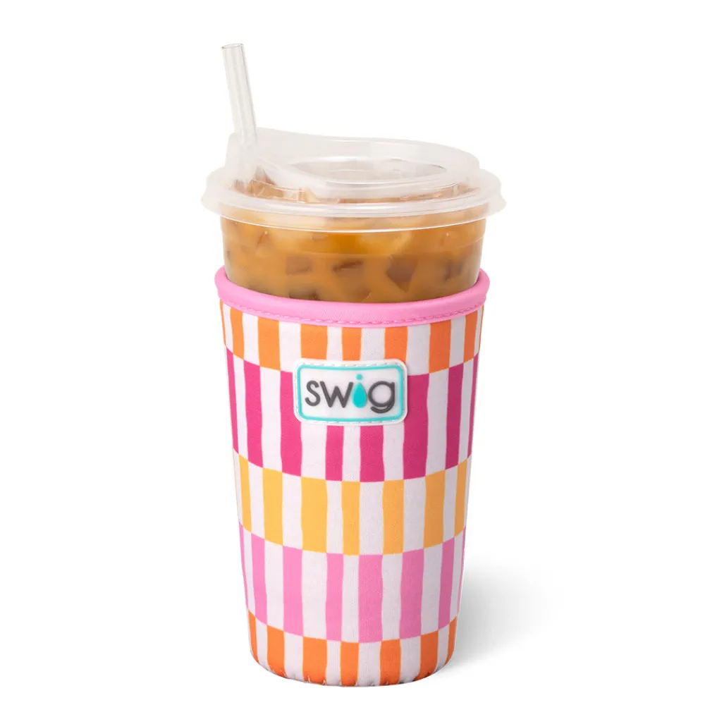 Swig Life Drink Coolies New Sizes!|Sherbet Stripe^Sherbet Stripe Medium Iced Cup Coolie