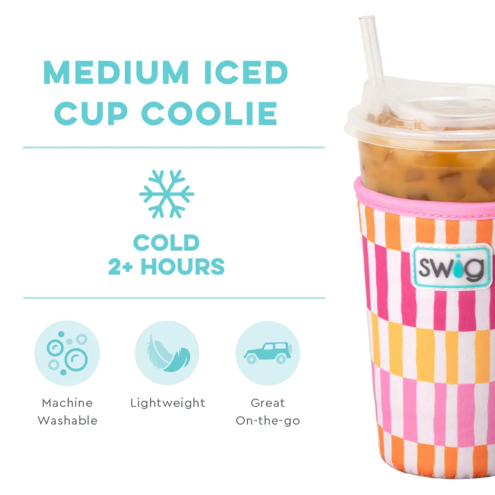 Swig Life Drink Coolies New Sizes!|Sherbet Stripe^Sherbet Stripe Medium Iced Cup Coolie