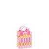 Swig Life Reusable Gift Bags|Sherbet Stripe^Sherbet Stripe Mini Reusable Gift Bag