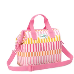 Swig Life Coolers|Lunchware^Sherbet Stripe Packi 12 Cooler