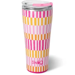 Swig Life Tumblers New Sizes!|Sherbet Stripe^Sherbet Stripe Tumbler 32oz