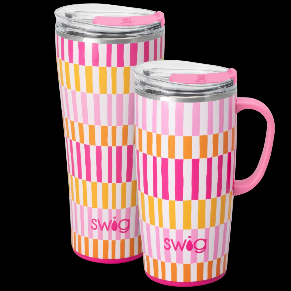 Swig Life Sherbet Stripe^Sherbet Stripe XL Set