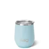 Swig Life Wine + Cocktails|Shimmers^Shimmer Aquamarine Stemless Wine Cup (12oz) -