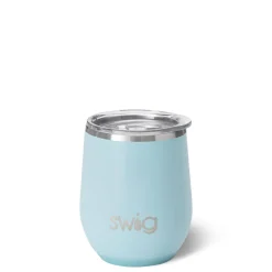 Swig Life Wine + Cocktails|Shimmers^Shimmer Aquamarine Stemless Wine Cup (12oz) -