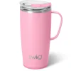 Swig Life Travel Mugs|Shimmers^Shimmer Bubblegum Travel Mug 22oz