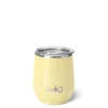 Swig Life Wine + Cocktails|Shimmers^Shimmer Buttercup 12oz Stemless Wine Cup -