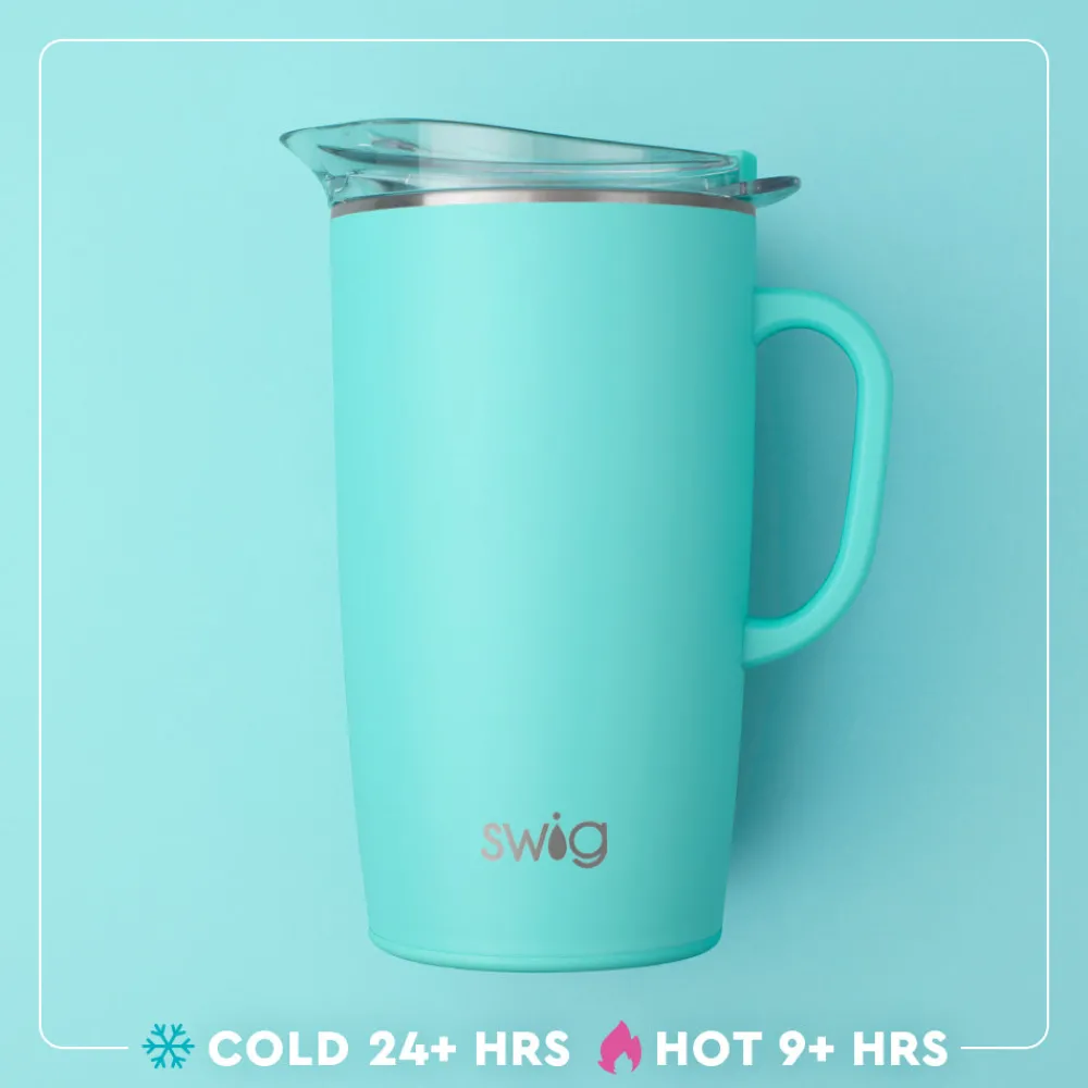 Swig Life Tumblers New Sizes!|Party Pitchers^Shimmer Buttercup Party Pitcher 64oz