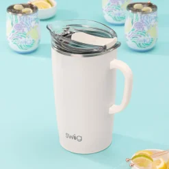 Swig Life Tumblers New Sizes!|Wine + Cocktails^Shimmer Pearl Party Pitcher 64oz